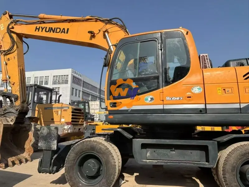 High Performance Durable Used Hyundai R210W-9T Excavator Construction Equipment for Sale