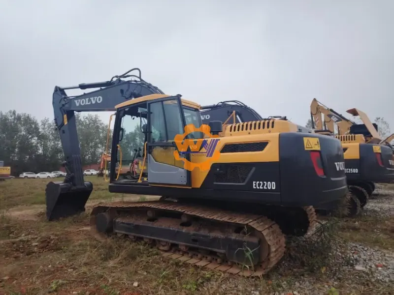 New Arrival Used Volvo EC220D Crawler Excavator High Performance Digger From China Reliable Supplier