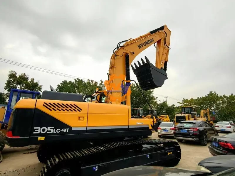 Powerful Performance Second-hand Hyundai 305LC-9T Excavator for Sale