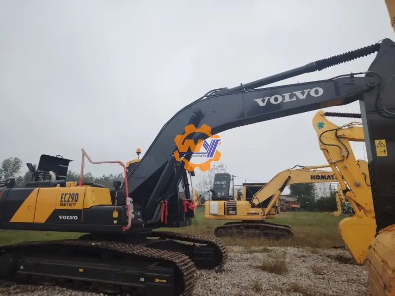 Second hand Volvo EC290 Medium Hydraulic Crawler Digger Powerful Construction Equipment Global Supply